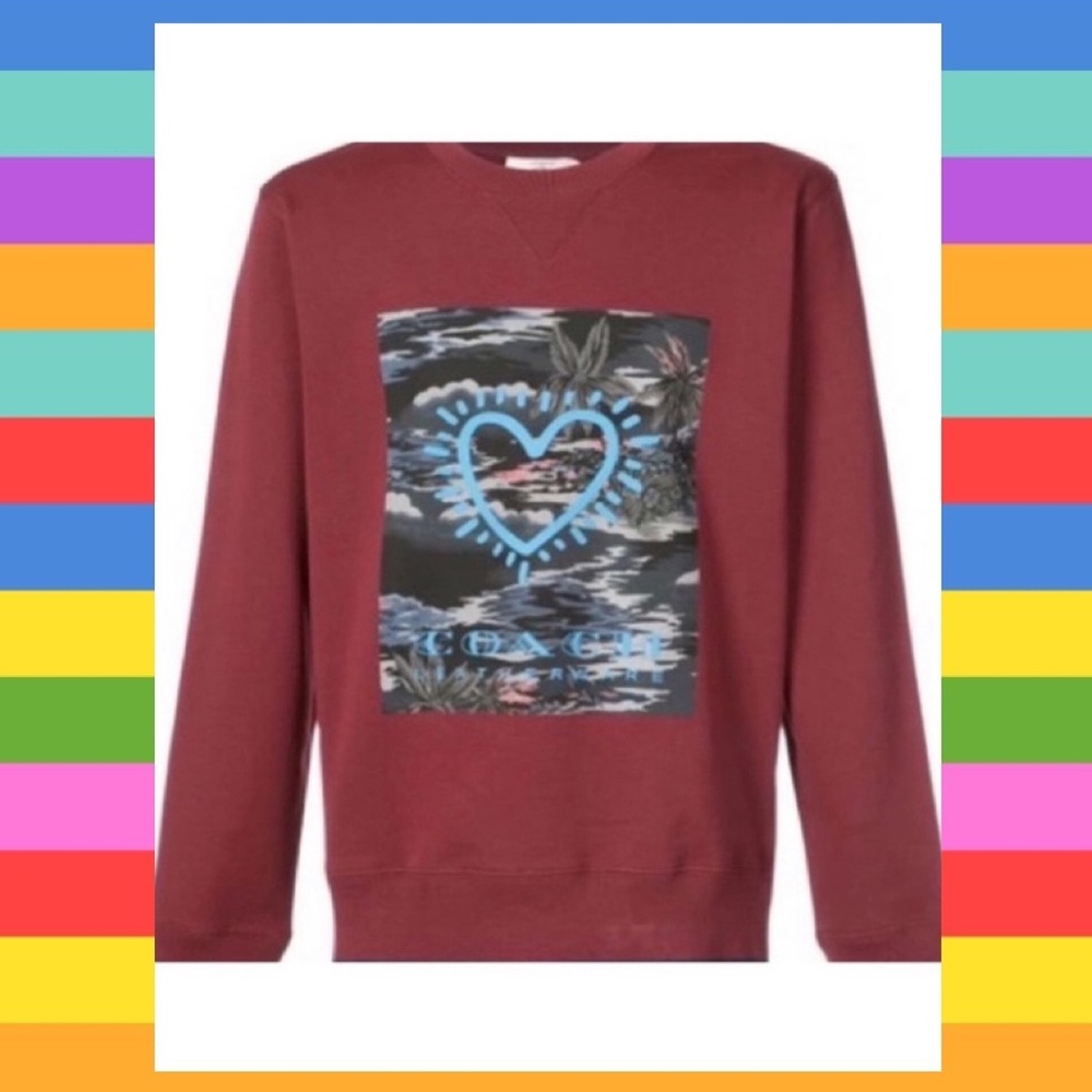 🎉HP🎉 Coach x Keith Haring Sweater.